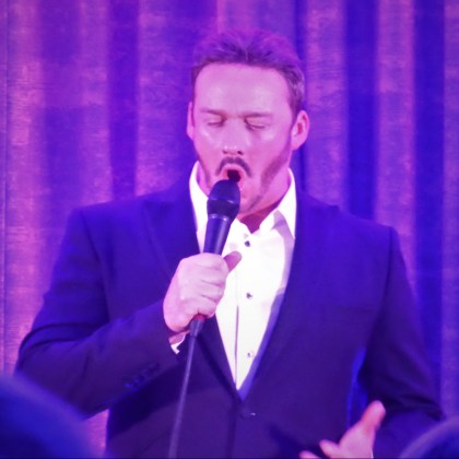 At Crow Wood Hotel, Burnley.